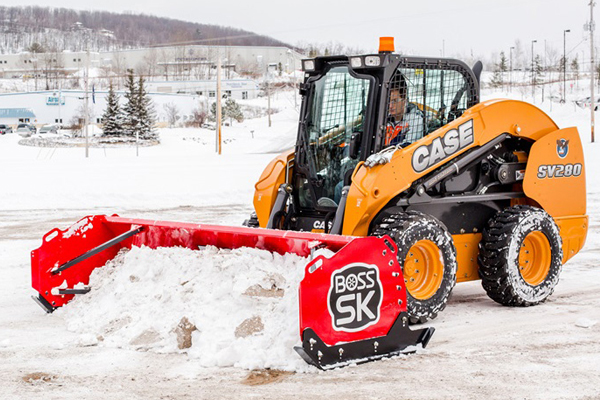 滑移機(jī)專用箱式雪犁